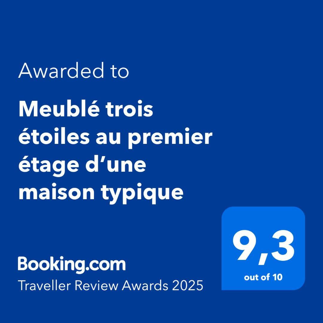 Meublé trois étoiles au premier étage d’une maison typique Saint-Cyprien  Exterior foto